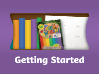 Getting Started, showing materials needed to participate in the Get Outdoors program.